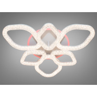 Люстра лед в спальню с пультом Diasha MX2773/3+3LED3colordimmer