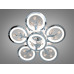 Люстра стельова LED Diasha хром 90Вт з пультом Diasha 8135/5+1HRLED3colordimmer
