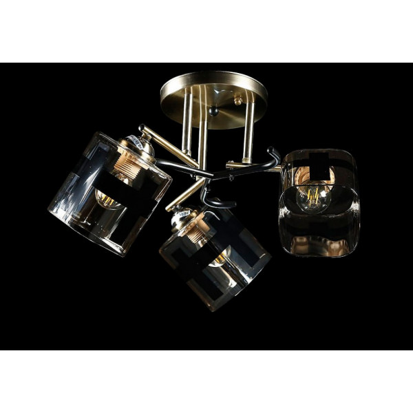 Люстра с плафонами  L91195/3 (AB+BLK) Splendid-Ray
0260812