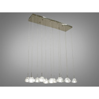 Люстра в зал гостинную на 12 ламп Diasha 3004/12HR