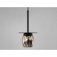 Світлодіодна люстра підвіс золото 8 Вт 4100K Diasha QY-H1170SG