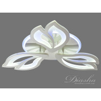 Люстра в спальню с пультом и подсветкой Diasha MX2645/3WH LED 3color dimmer