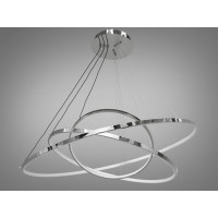 Люстра светодиодная декоративная кольца  Diasha MD9079-3HR-800+600+400 dimmer