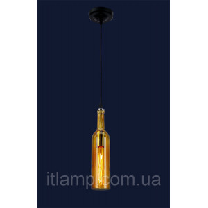 Люстры бутылки Levistella 758D843-1 AMBER