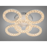 Стельова люстра кільця Diasha біла 73 Вт Diasha MX4770/4+1SWH