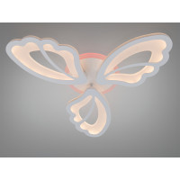 Стельова люстра LED біла 50Вт пульт 3 модулі Diasha 8166/3WHLED3colordimmer