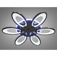 Cветодиодная люстра в спальню с пультом Diasha 1673/6BHR LED 3color dimmer 