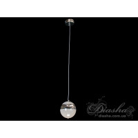 Вражаючий світлодіодний підвіс в стилі лофт, потужністю 16Вт, колір-хром Diasha 686/1CR