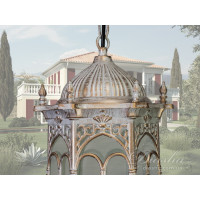 Уличный фонарь подвесной Diasha DJ018-M-H WH