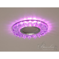 Точечные светильники с подсветкой Diasha 3042B-WH+PK 