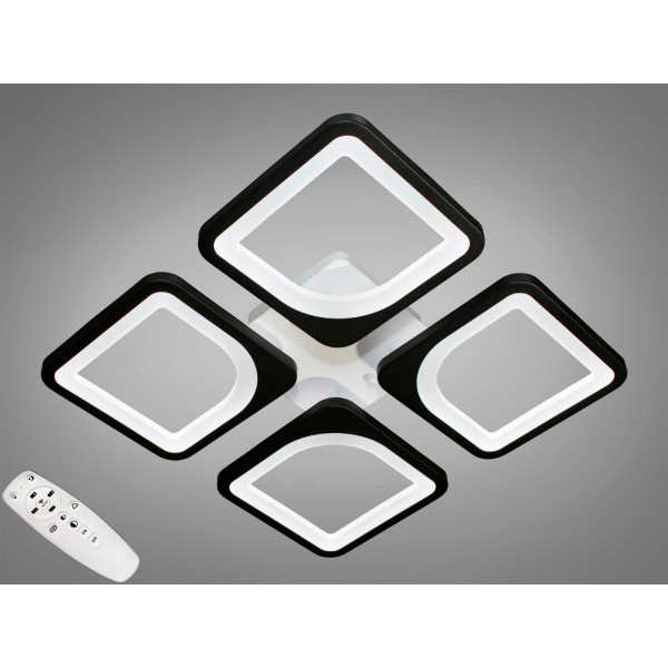 Світлодіодна люстра 65W Diasha S8060/4BKdimmer