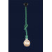 Декоративный светильник канат зеленого цвета Levistella 915001-1 Green