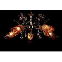 Люстра с плафонами  L9373/5 (FGD+TEA) Splendid-Ray
10351