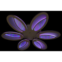 Потолочные светодиодные люстры светильники Linisoln 2700/6 WH