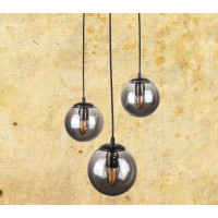 Люстра в стиле лофт Levistella 756PR150F-3 CR+BK (240)