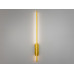 Лінійне світлодіодне бра в коридор, 12W, золото Diasha 7099/600G