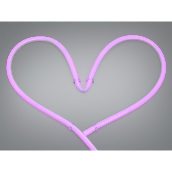 LED NEON 12в, герметичний, 11мм, круглий Diasha P12-NEON-R-PINK