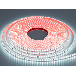 LED стрічка 220в, 120 шт/м, герметична, 8мм, холодний Diasha N220-2835-120-CW-65-8