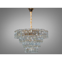 Кришталева люстра каскадна золота 310-600GD Diasha 310-600GD