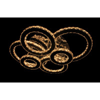 Потолочная светодиодная люстра светильник с хрусталем Linisoln S006