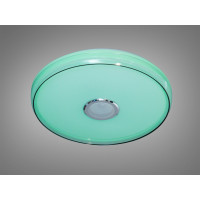 Смарт LED люстра біла 80 Вт RGB з Bluetooth Diasha DB-8305/500RGB+MP3