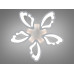 Стельова люстра LED біла 50Вт пульт 3 модулі Diasha 8166/5WHLED3colordimmer Стельова люстра LED біла 50Вт пульт 3 модулі Diasha 8166/5WHLED3colordimmer
