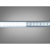 LED стрічка 24в, 120 шт/м, герметична, 8мм, холодний Diasha N24-2835-120-CW-65-8
