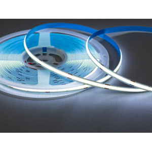 COB LED стрічка 24В, 320 діодів на метр, 8мм, холодний Diasha P24-COB-320-CW-20-8
