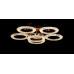 Светодиодная люстра LT8003/5+1 LED (GD) Splendid-Ray
302045