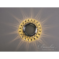 Світильник з вбудованим світлодіодним підсвічуванням Diasha 7651S-WH