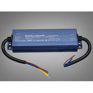 Блок живлення 24 В, для підключення LED стрічки, 45Вт, 1.88А Diasha PPF-PW-IP68-24v-45w