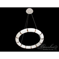 Люстра кольца Diasha MD2437-600WH dimmer 