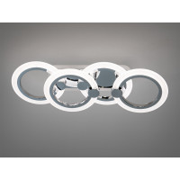 Стельовий світильник Diasha HA8022-2+2HRLED3 хром три LED кільця Diasha HA8022/2+2HRLED3colordimmer
