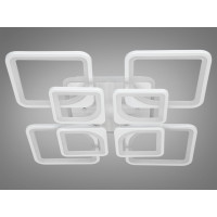 LED люстра с пультом 150W Diasha 8060/4+4WHLED3colordimmer