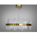 Кришталева світлодіодна люстра в кухню, в класичному стилі, 135 Вт Diasha 836/600BR