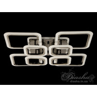Светодиодные люстры  Diasha A8060/4+4BHR LED 3color dimmer Diasha	