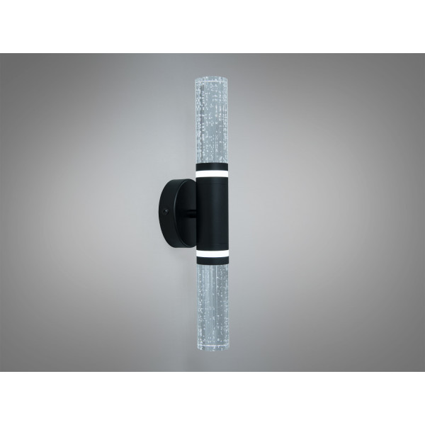 Настінний LED бра чорний 6 Вт акрилові трубки Diasha 8149BK