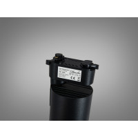 Поворотний трековий LED світильник 30 Вт чорний Diasha PPF-KJJ-30W-BK