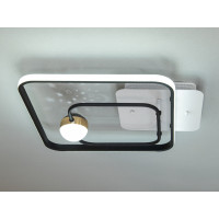 Світлодіодна люстра Diasha MX2989-2BWH+BK