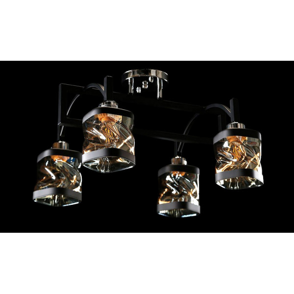 Люстра с плафонами L91030/4 (BLK+CR) Splendid-Ray
260828 Люстра с плафонами L91030/4 (BLK+CR) Splendid-Ray
260828