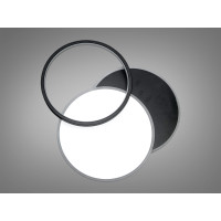 Стельова світлодіодна люстра 46W Diasha Z212-2BLACK