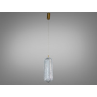 Світлодіодна люстра підвіс золото 8 Вт 4100K Diasha D221204/1L400