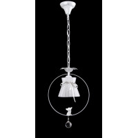 Люстра в спальню с абажуром Splendid-Ray 253681 (WT+SL)