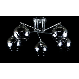 Люстра с плафонами  LGH60008/5 (BK+CR) Splendid-Ray
286368