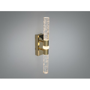 Настінне LED бра 9 Вт золото з бульбашками Diasha B1284GD