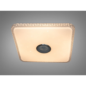 Стельова люстра LED біла 80 Вт RGB Bluetooth TUYA Diasha DB-8501C/500x500RGB+MP3+TUYA