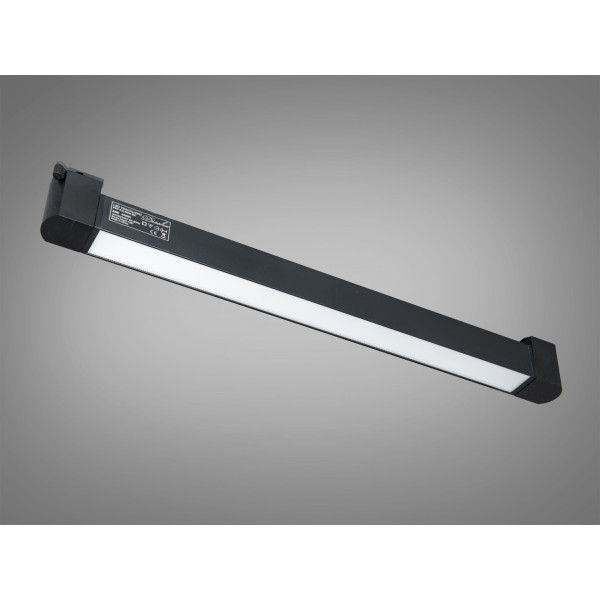 Лінійний світильник для трекової системи чорний 8Вт кут 120 градусів Diasha PPF-FG-30W-BK