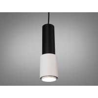 Підвісний світильник чорний GU10 одинарний Diasha QY-H1129B+W-L