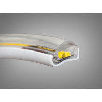 СОВ LED стрічка 220в, 288 шт/м, герметична, 10мм, теплий Diasha P220CL-COB-288-WW-65-10