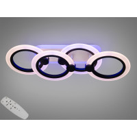 Лед люстра 85W Diasha HA8022/2+2BKLED3colordimmer